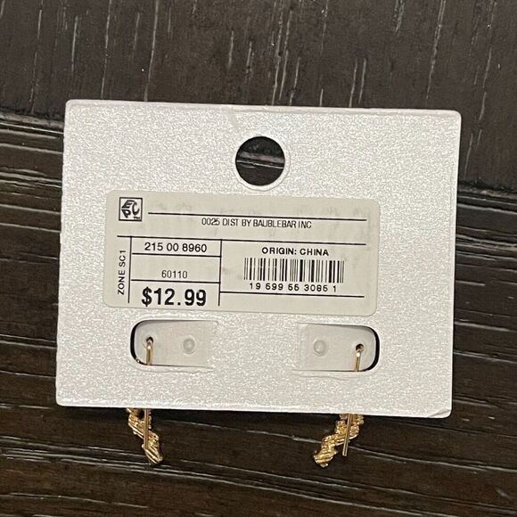 SUGARFIX by BaubleBar Crystal Cluster Ear Crawlers Earrings NWT - Picture 5 of 6